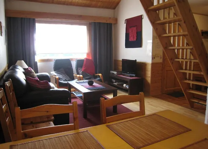 펜션 Saariselaen Marjamajat 사리셀카